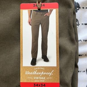 Weatherproof vintage expedition pants 34x34